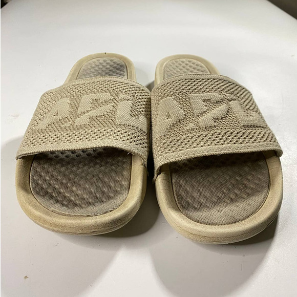 APL Athletic Propulsion Labs Big Logo TechLoom Knit Sport Slide Men\'s Size 11